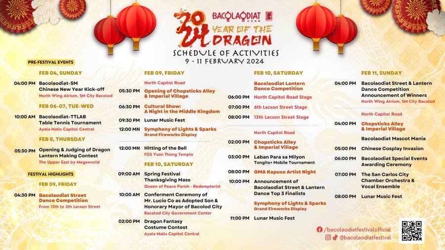 Bacolaodiat Festival for Families + Schedule of Activities