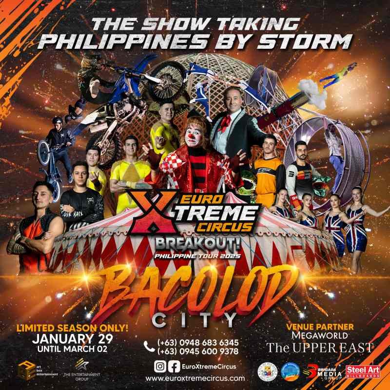 EuroXtreme Circus: Unforgettable Entertainment in Bacolod